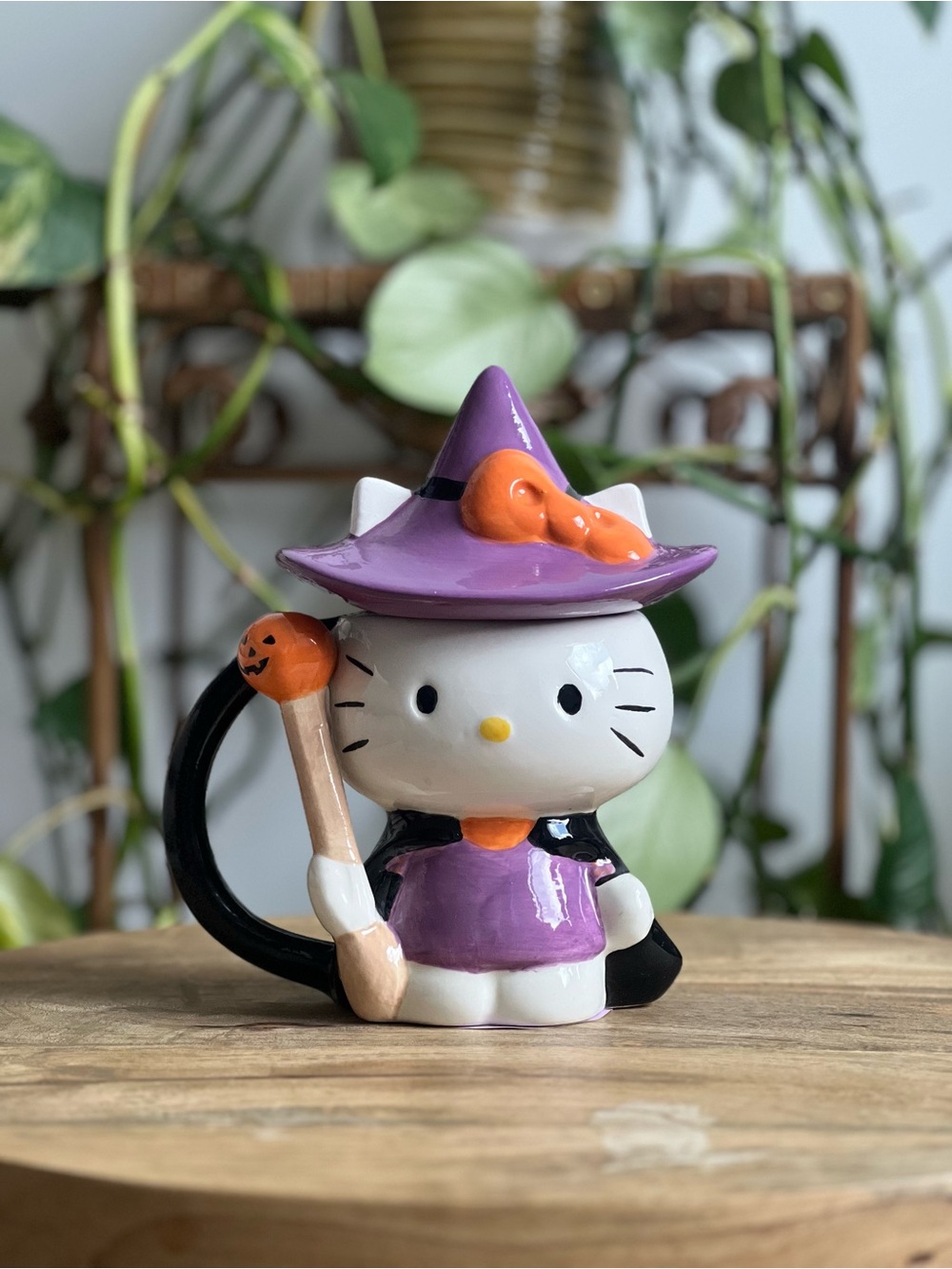 Sanrio Hello Kitty Witch Mug with Lid - Picture 1 of 5